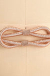 Civis Rosegold Rope Belt w/ Ornement | La petite garçonne close-up