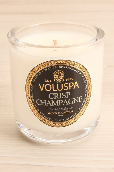 Classic Candle Crisp Champagne | Voluspa | La petite garçonne close-up