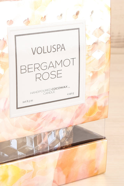 Cloche Candle Bergamot Rose | La petite garçonne box close-up