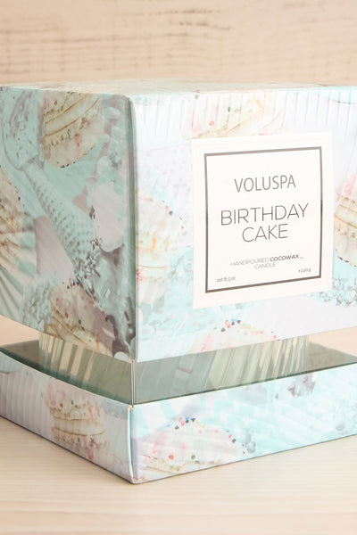 Cloche Candle Birthday Cake | Voluspa | La Petite Garçonne  box close-up