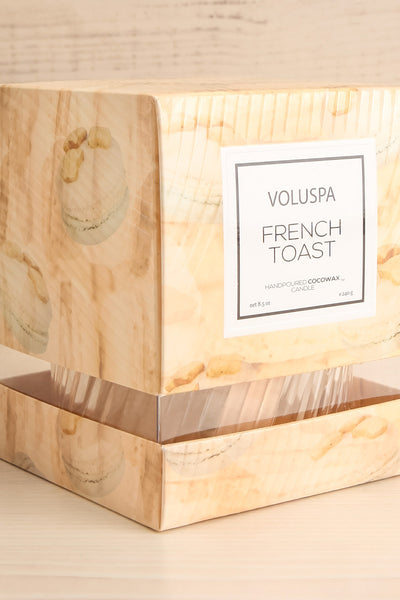 Cloche Candle French Toast | Voluspa | La Petite Garçonne  box close-up