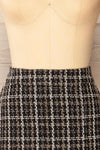 Coahoma Plaid Mini-Skirt | La petite garçonne  front close-up