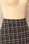 Coahoma Plaid Mini-Skirt | La petite garçonne side close-up