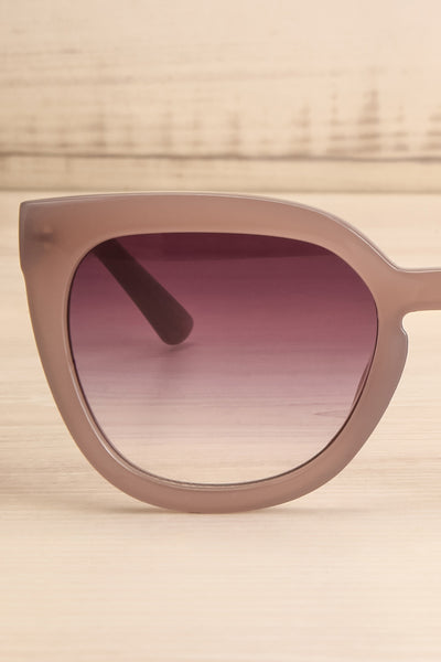Coeliades Purple Gradient Sunglasses | La petite garçonne front close-up