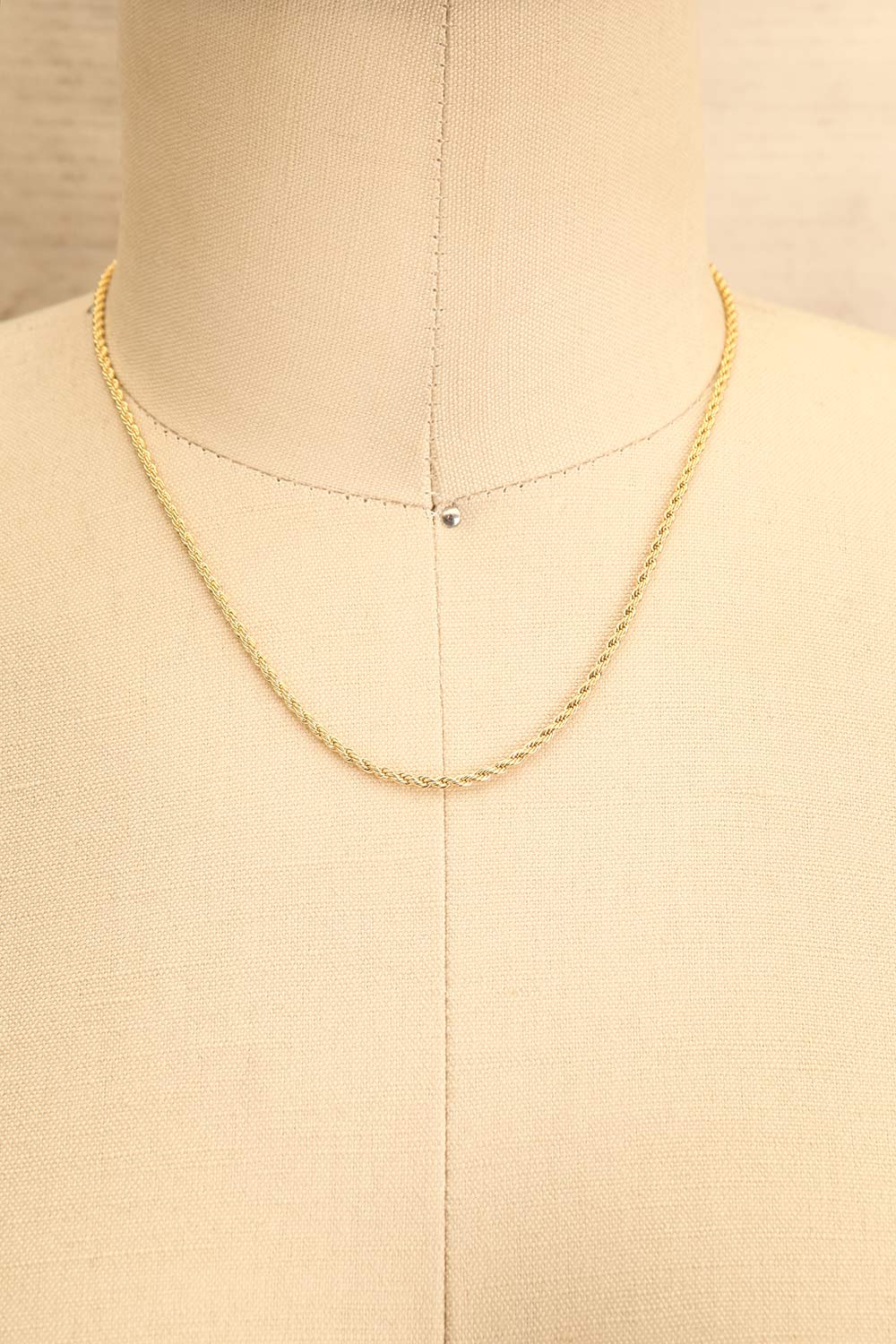 Cognassier Gold Chain Necklace | La petite garçonne