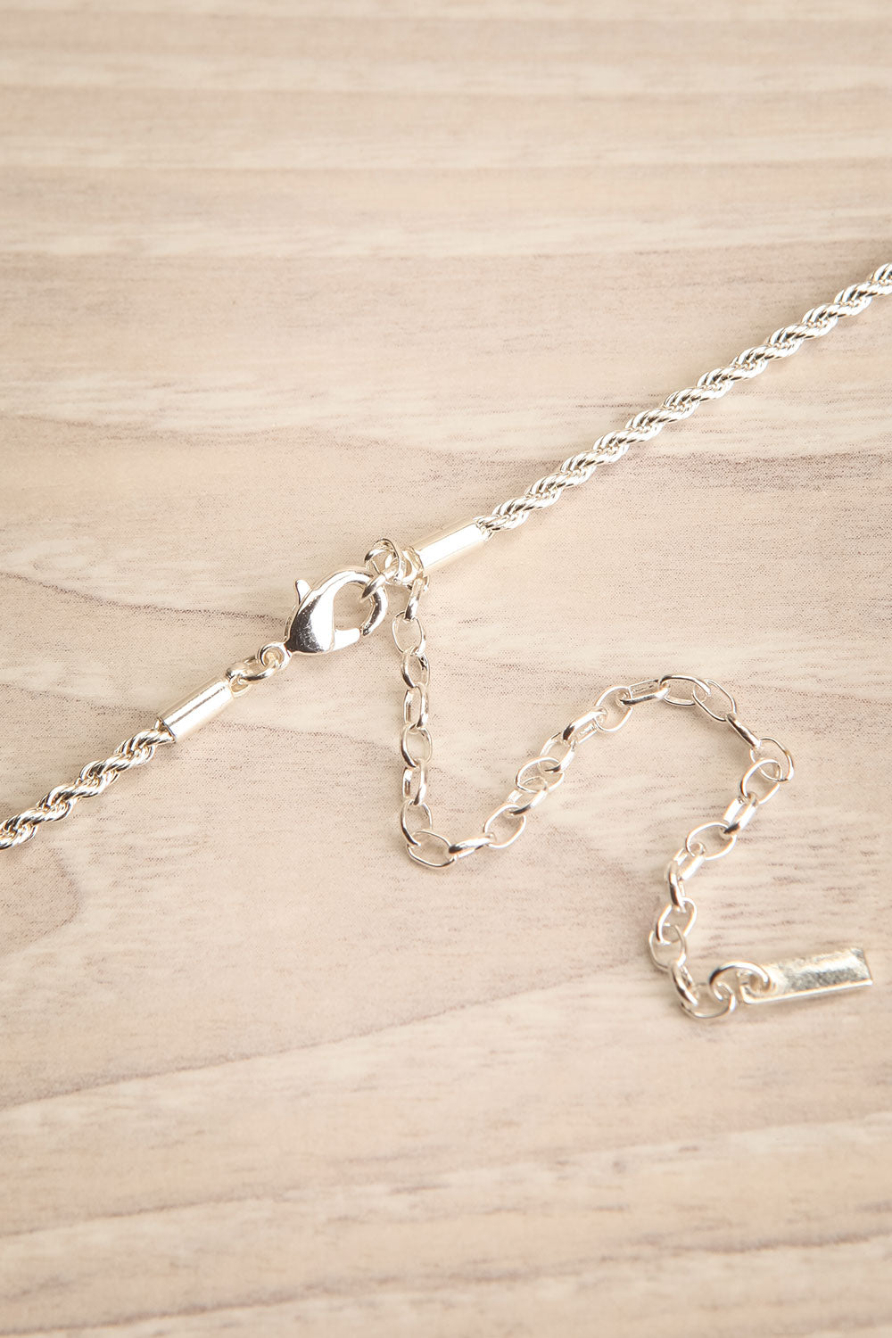 Cognassier Silver Chain Necklace | La petite garçonne closure