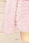 Coldfield Fuzzy Button-Up Teddy Coat | La petite garçonne  sleeve
