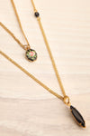 Coleen Moore Golden & Black Pendant Necklace | Boutique 1861 2