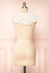 Colne White Detachable Openwork Lace Collar | Boutique 1861 back view