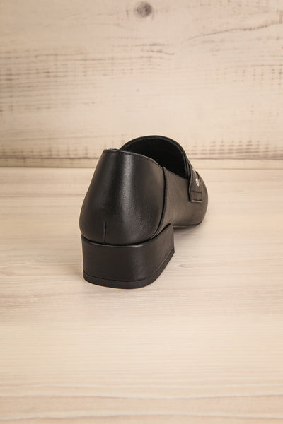 Coltana Black Slip-On Loafers back view | La Petite Garçonne Chpt. 2 8