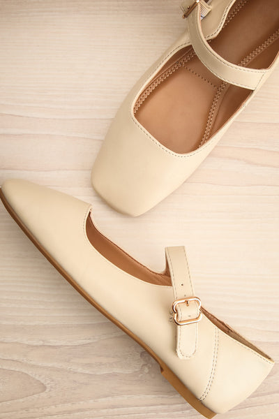 Dailyes Beige Lace Up Ankle Boots
