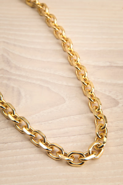 Conferre Gold Cable Link Chain | La petite garçonne flat view