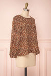 Copera Floral Long Sleeved Blouse | Boutique 1861 side view