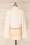 Cornino Cropped Tweed Blazer | La petite garçonne back view