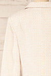 Cornino Cropped Tweed Blazer | La petite garçonne back close-up