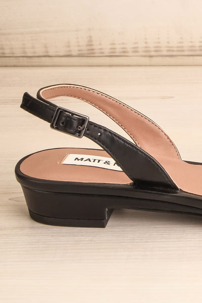 Coryna Black Matt & Nat Slingback Shoes | La Petite Garçonne Chpt. 2 7