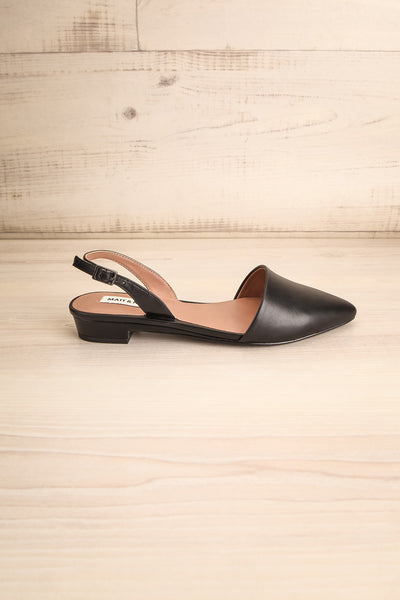 Coryna Black Matt & Nat Slingback Shoes | La Petite Garçonne Chpt. 2 6
