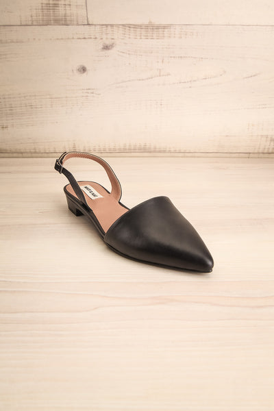 Coryna Black Matt & Nat Slingback Shoes | La Petite Garçonne Chpt. 2 4