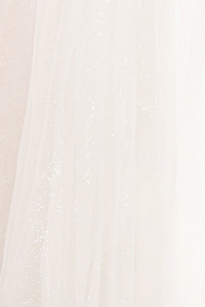 Cossette Strapless Corset Maxi Dress | Boudoir 1861 texture close-up