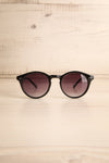 Crewe Glossy Black Wayfarer Sunglasses | La Petite Garçonne 1