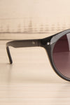 Crewe Glossy Black Wayfarer Sunglasses | La Petite Garçonne 5