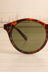 Crewe Green Tortoise Shell Wayfarer Sunglasses | La Petite Garçonne 5
