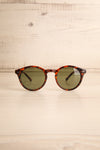 Crewe Green Tortoise Shell Wayfarer Sunglasses | La Petite Garçonne 1
