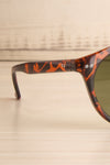 Crewe Green Tortoise Shell Wayfarer Sunglasses | La Petite Garçonne 4