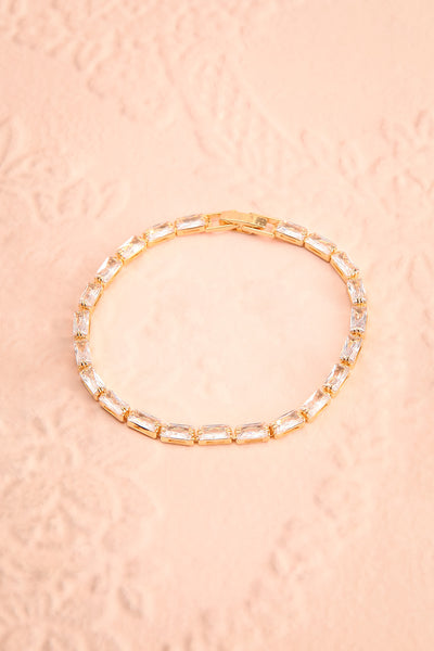 Croixe Gold Crystal Bracelet | Boutique 1861