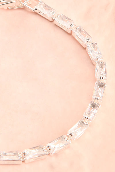 Croixe Silver Crystal Bracelet | Boutique 1861 close-up