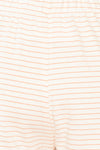 Cruise Shorts Striped Shorts w/ Elastic Waist | La petite garçonne fabric