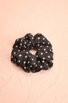 Crux Black Polka Dots Hair Scrunchie | Boutique 1861