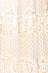 Culla | Lace Ivory Midi Skirt