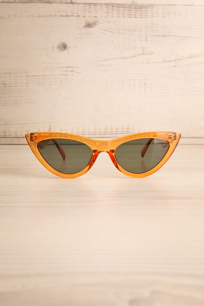 Czempin Orange Cat-Eye Sunglasses | La Petite Garçonne 1