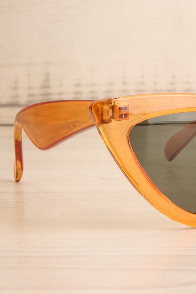 Czempin Orange Cat-Eye Sunglasses | La Petite Garçonne 5