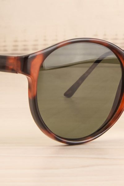 Dabie Green Tortoise Shell Wayfarer Sunglasses | La Petite Garçonne 2