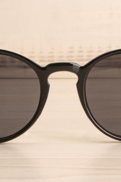 Dabie Silver & Black Wayfarer Sunglasses | La Petite Garçonne 5