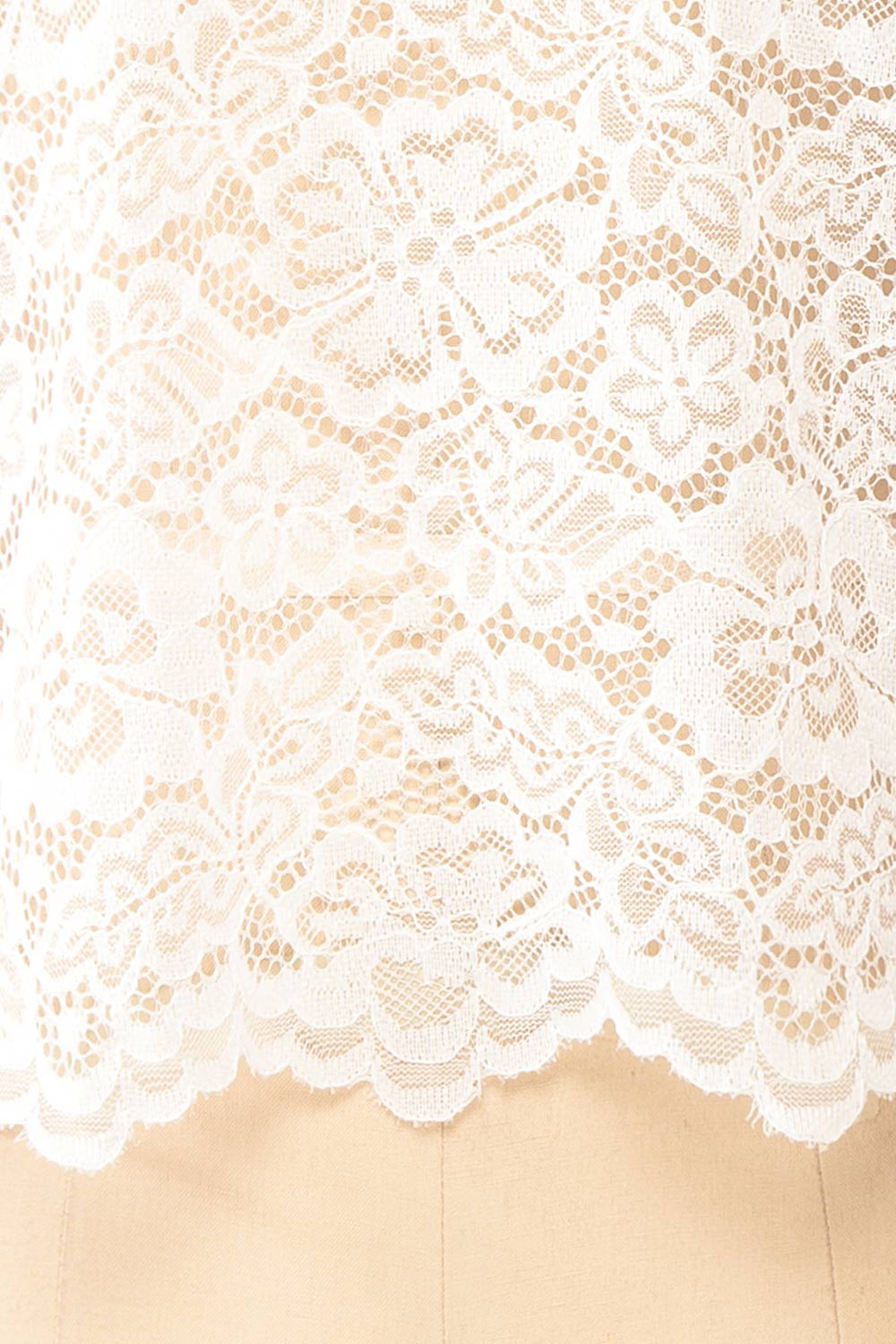 Dahana Ivory Floral Lace Blouse | Boutique 1861 fabric
