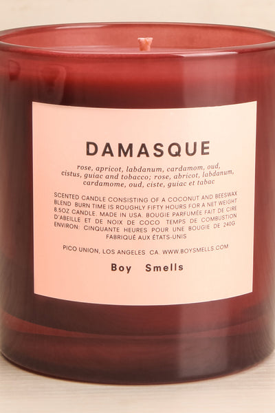 Chandelle Damasque Red Perfumed Candle | La Petite Garçonne Chpt. 2 close-up