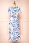 Danaelle Patterned Midi Dress | Boutique 1861 front view