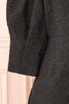 Daria Textured Open-Back Short Dress | Boutique 1861  sleeve