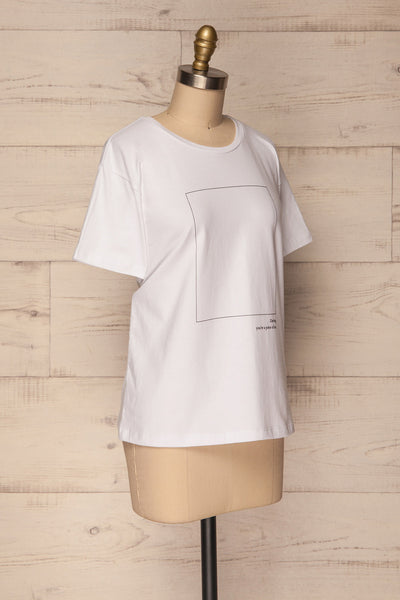 Darling White Short Sleeved T-Shirt | La Petite Garçonne 4
