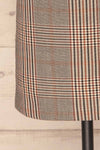 Darlington Plaid Mini Skirt | Mini Jupe | La Petite Garçonne bottom close-up