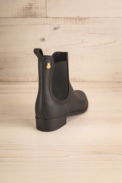 Dartford Black Chelsea Rain Boots | La Petite Garçonne Chpt. 2 9