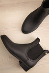Dartford Black Chelsea Rain Boots | La Petite Garçonne