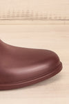 Dartford Burgundy Chelsea Rain Boots | La Petite Garçonne Chpt. 2 8