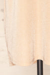 Dattilo Blush Shimmery T-Shirt Dress | La petite garçonne bottom