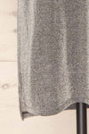 Dattilo Grey Shimmery T-Shirt Dress | La petite garçonne bottom