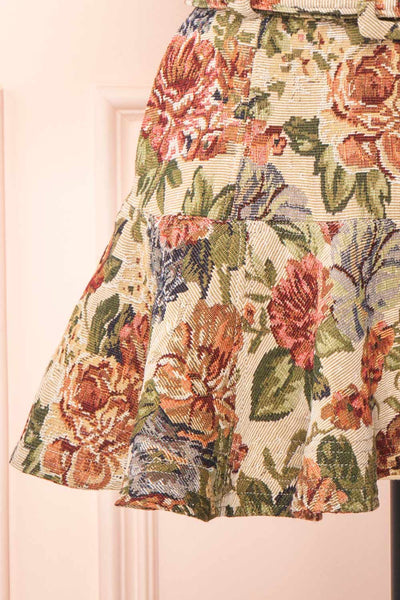 Davido Short A-Line Jacquard Skirt | Boutique 1861  bottom