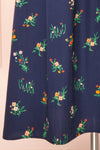 Dazime Floral Maxi Dress w/ Shirt Collar | Boutique 1861 bottom